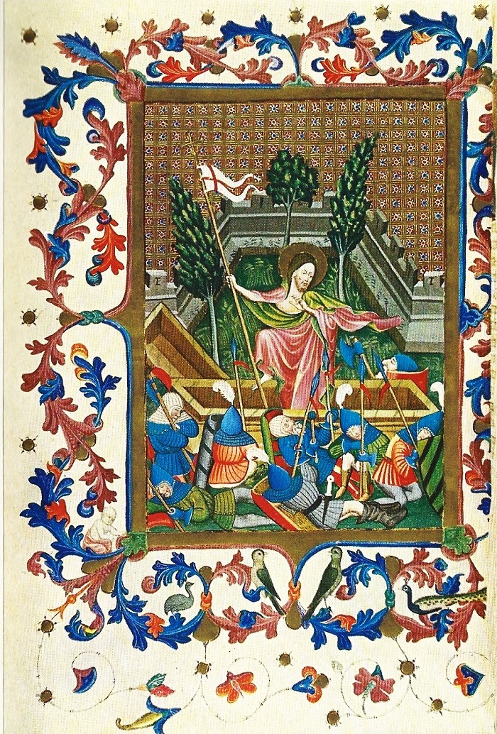 Résurrection. Le Breviaire de Martin d'Aragon.