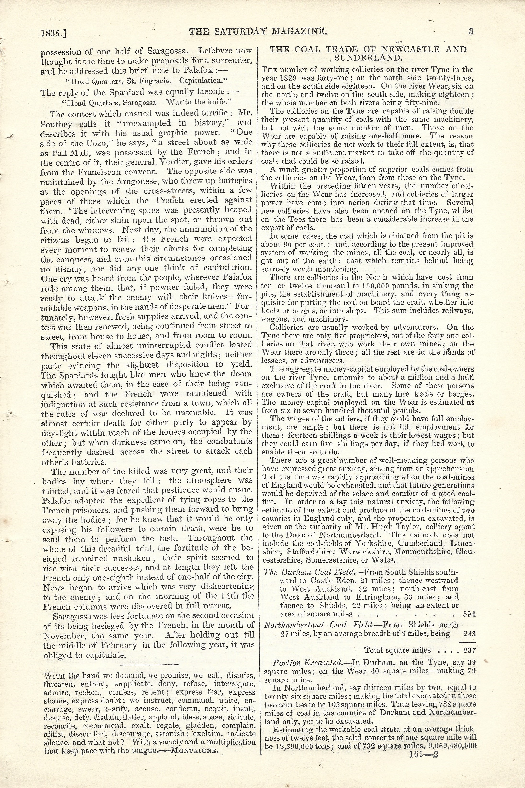 Saturday Magazine, January 3, 1835. Page 3