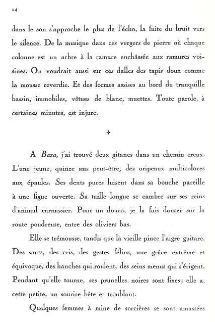 1927 Visions d'Espagne tome 1. Page 14. Introduction