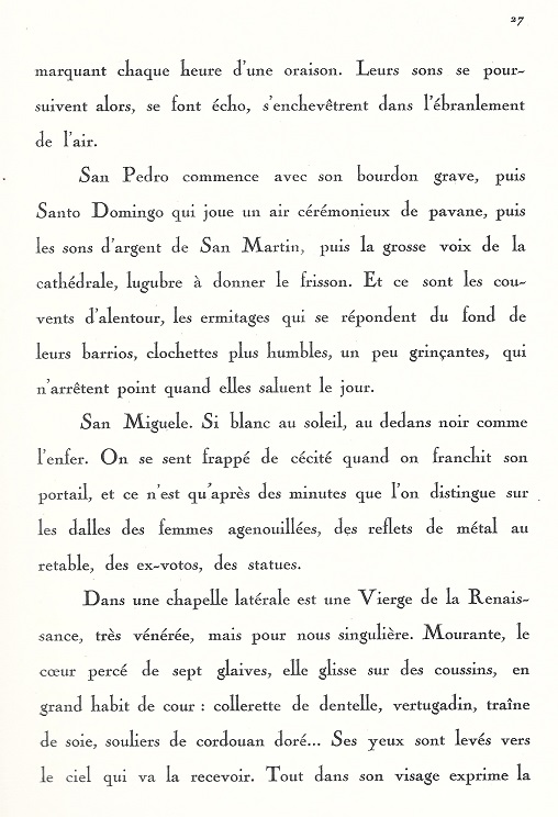 1927 Visions d'Espagne tome 1. Page 27. Introduction
