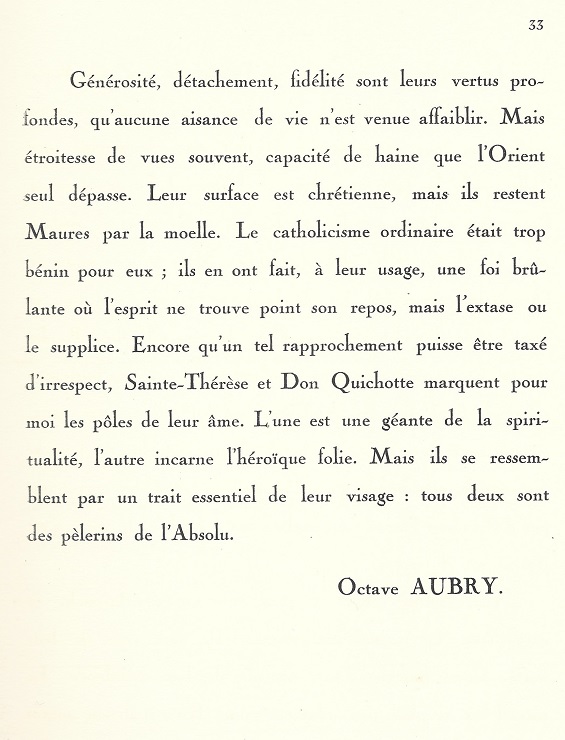 1927 Visions d'Espagne tome 1. Page 33. Introduction
