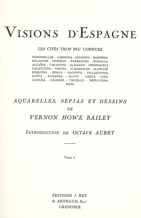 1927 Visions d'Espagne tome 1