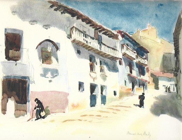 1927 Visions d'Espagne tome 1. Plache 15. Morella