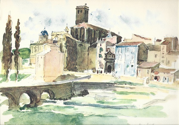 1927 Visions d'Espagne tome 1. Plache 2. Solsona