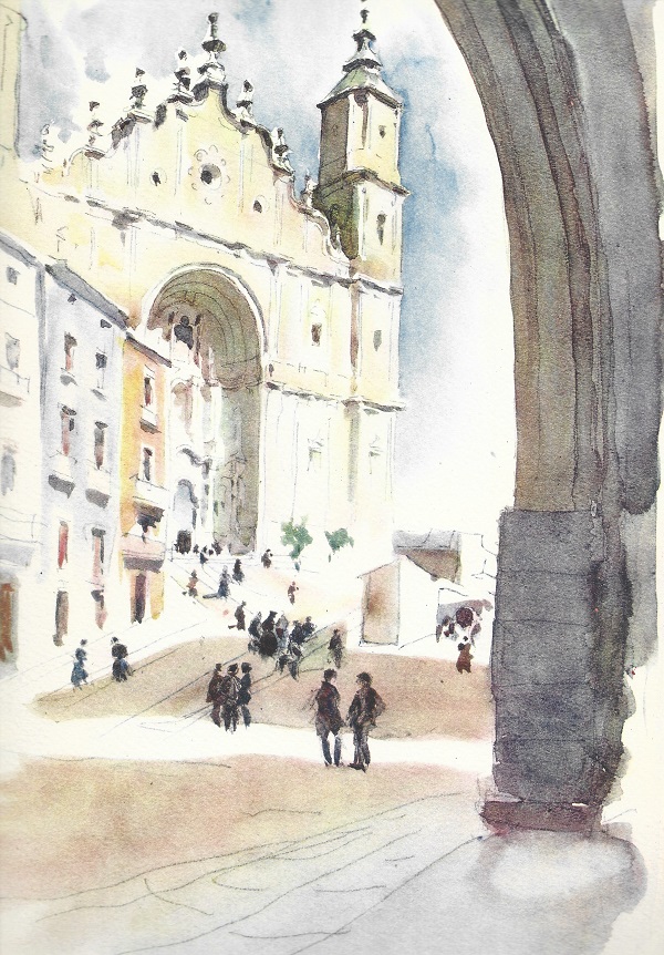 1927 Visions d'Espagne tome 1. Plache 20. Alcaniz