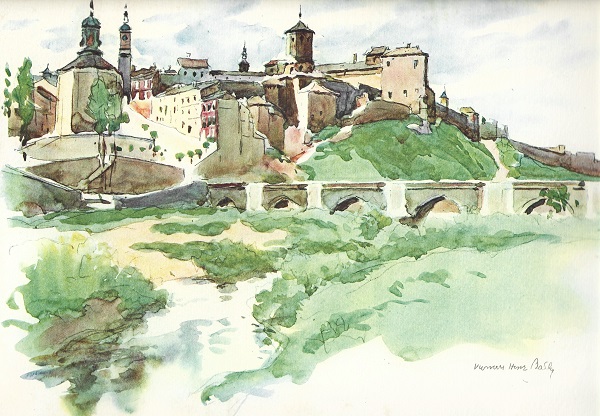 1927 Visions d'Espagne tome 1. Plache 26.