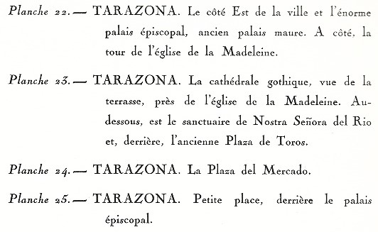 1927 Visions d'Espagne tome 1. Tarazona