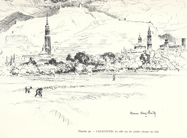 1927 Visions d'Espagne tome 2. Plache 30.