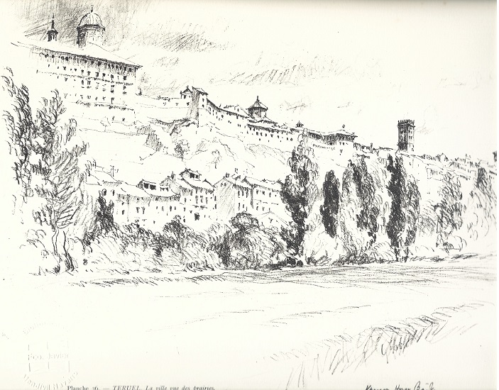 1927 Visions d'Espagne tome 2. Plache 36.