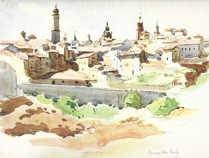 1927 Visions d'Espagne tome 2. Plache 37.