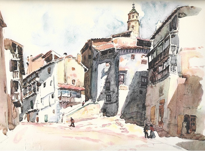 1927 Visions d'Espagne tome 2. Plache 39.