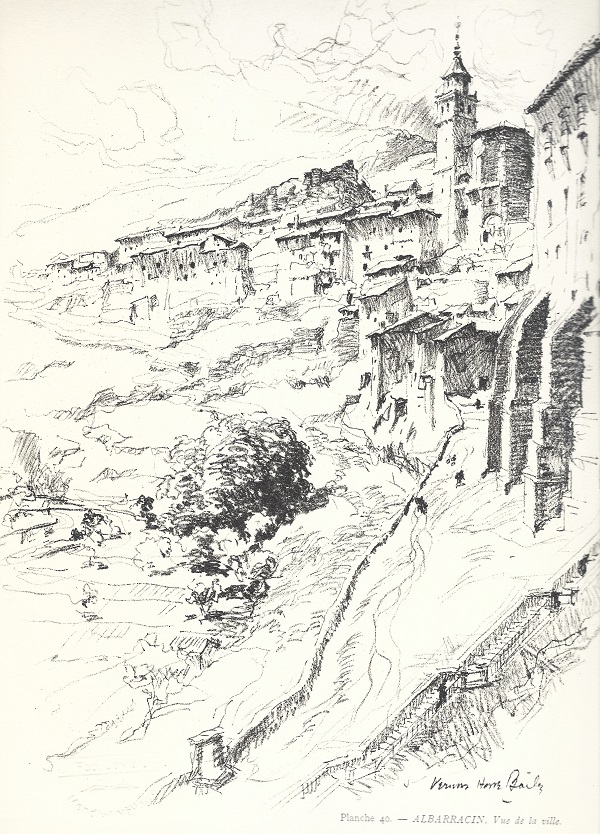 1927 Visions d'Espagne tome 2. Plache 40.