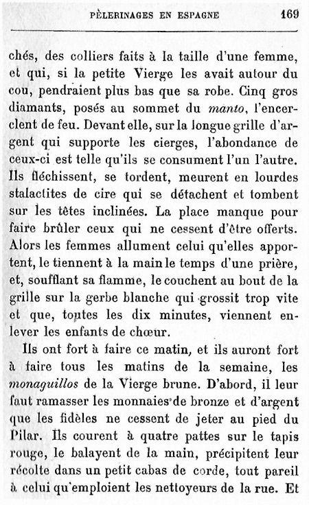 Pélerinages en Espagne. 1930. 169