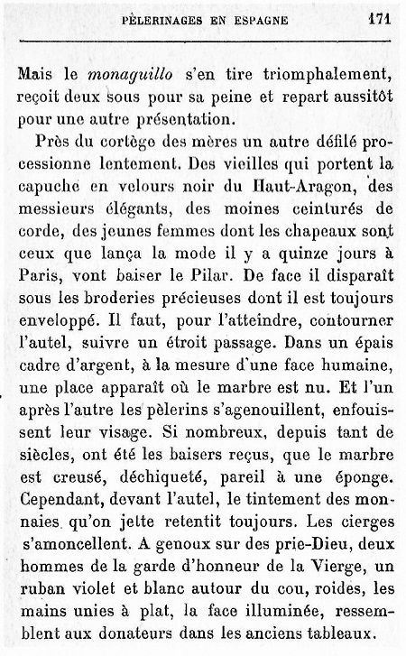 Pélerinages en Espagne. 1930. 171