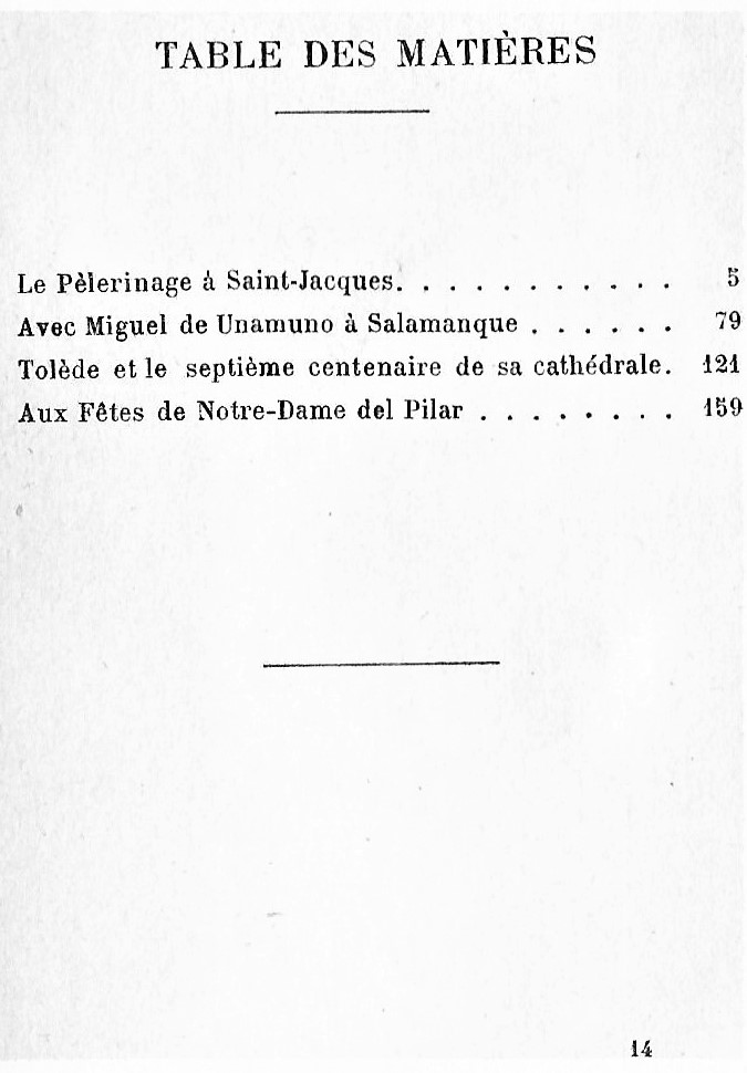 Pélerinages en Espagne. 1930. 209