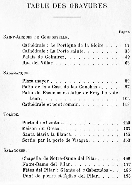 Pélerinages en Espagne. 1930. 211