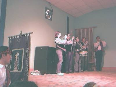 Dance de Herrera de los Navarros encuentro de danzantes en Novillas.