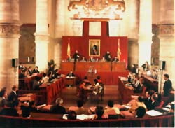 Pleno de Cortes de Aragón