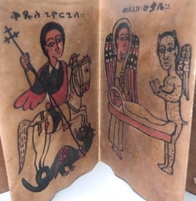 San Jorge, en Etiopía, diversas imagenes e Iconos de su devoción 1995. 24