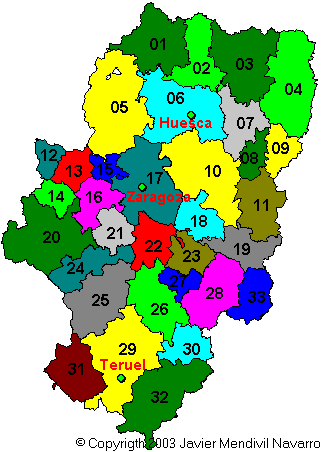 Regions d'Aragon