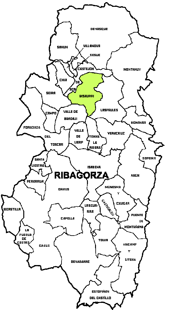 Municipalité Bisaurri dans la region La Ribagorza Municipalite Bisaurri dans la region La Ribagorza