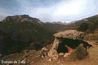 El Dolmen de Tella Dolmen de Tella