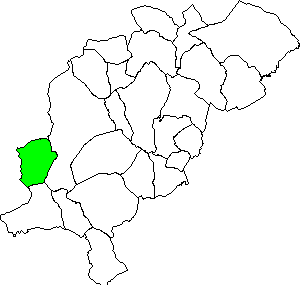 Carte Camarena de la Sierra dans la région Gudar-Javalambre