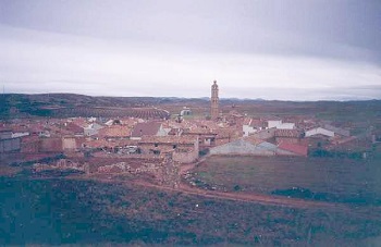 Muniesa vue de Santo Cristo