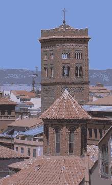 Tour San Martin fin XXe siècle Teruel
