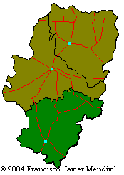 Carte Localisation de Teruel Capital
