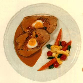 Ternasco d'Aragon. Cuisse truffée.