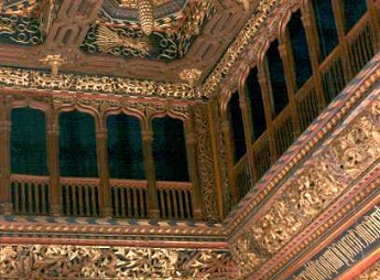 Plasterwork in Aljaferia Zaragoza 5