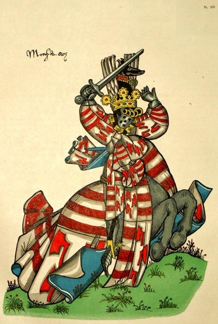 Antoyne de Croy. Ancien Armorial Equestre de la Toison d'or et de L'Europe au 15e Siecle.