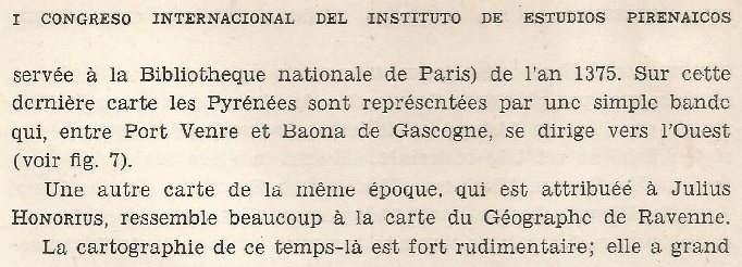 Les Pyrénées Dans l'Ancienne Cartographie selon la collection de Cartes de la Bibliothèque de la Ville de Berne (Suisse) 12a