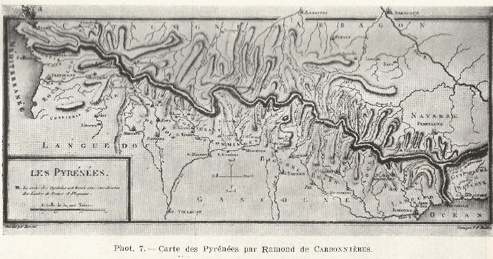 Les Pyrénées Dans l'Ancienne Cartographie selon la collection de Cartes de la Bibliothèque de la Ville de Berne (Suisse) 33