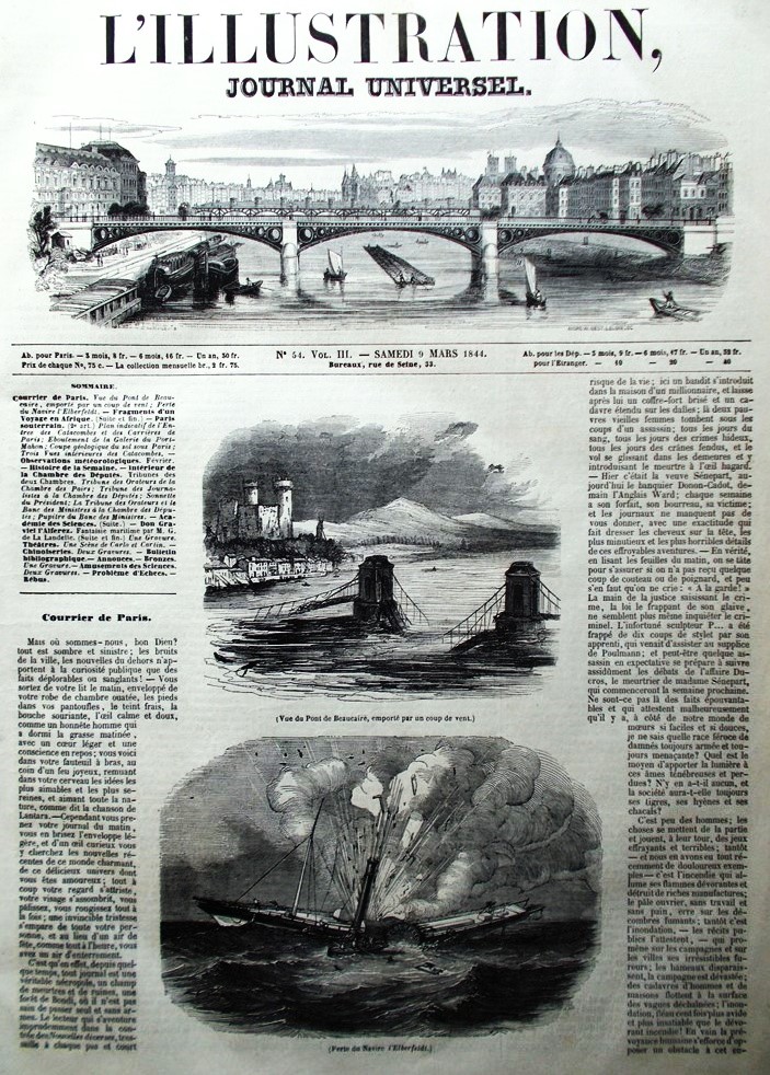 L'Illustration. 54 - 9 mars 1844.