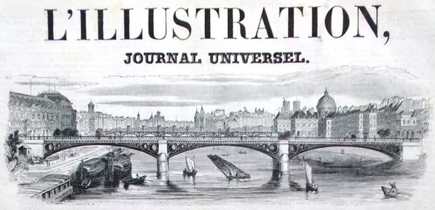 L'Illustration 1861. Portada