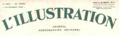 L'Illustration 1930. Portada