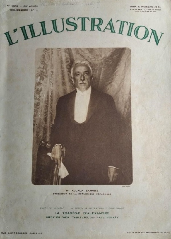 L'Illustration. 19 décembre 1931. 4633 Portada