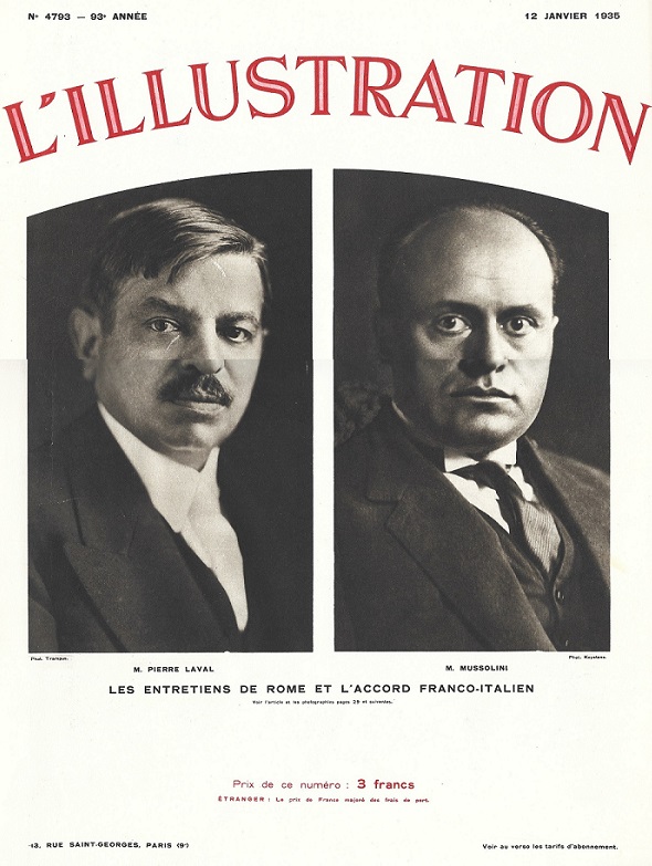 L'Illustration 12 janvier 1935. 4793