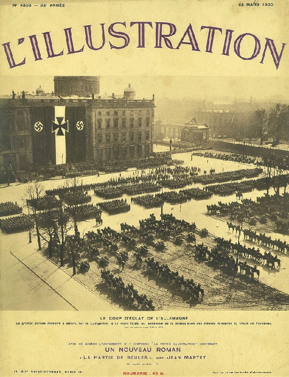 L'Illustration 23 mars 1935. 4803 Coverture