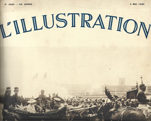 L'Illustration 4 mai 1935. 4809 Portada
