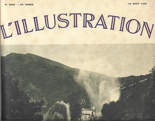 L'Illustration 24 août 1935. 4805 Portada