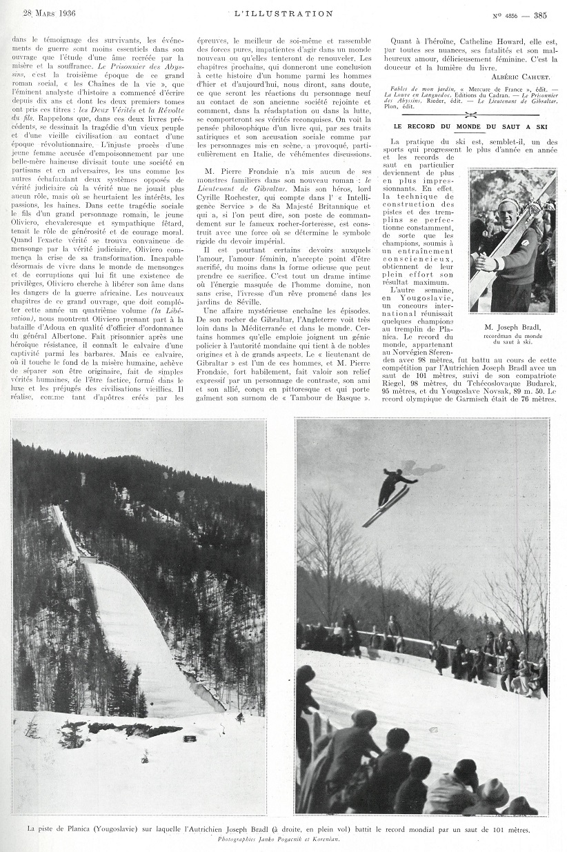 L'Illustration 4856 - 28 mars 1936 pag. 385