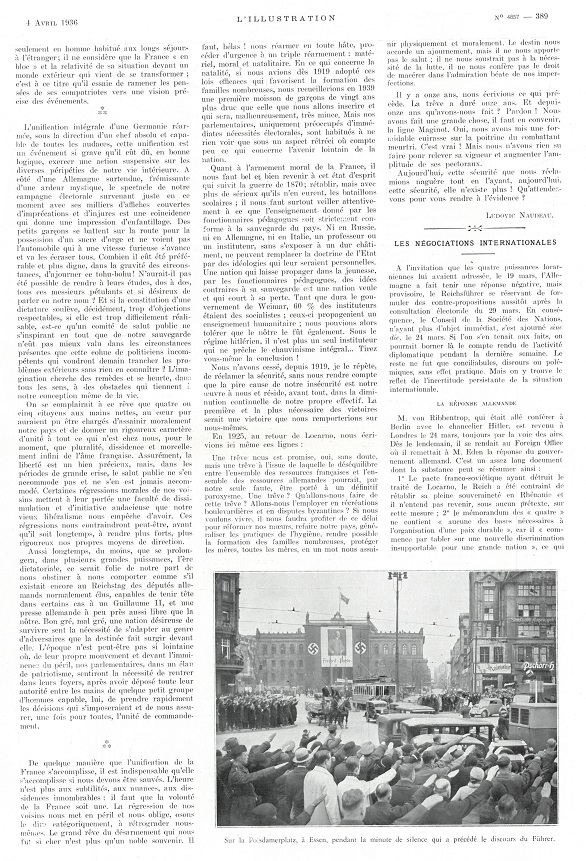 L'Illustration 4857 - 4 avril 1936 389