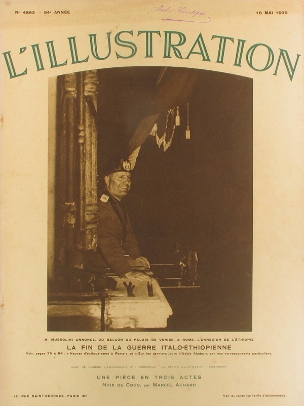 L'Illustration 4863 - 16 mai 1936