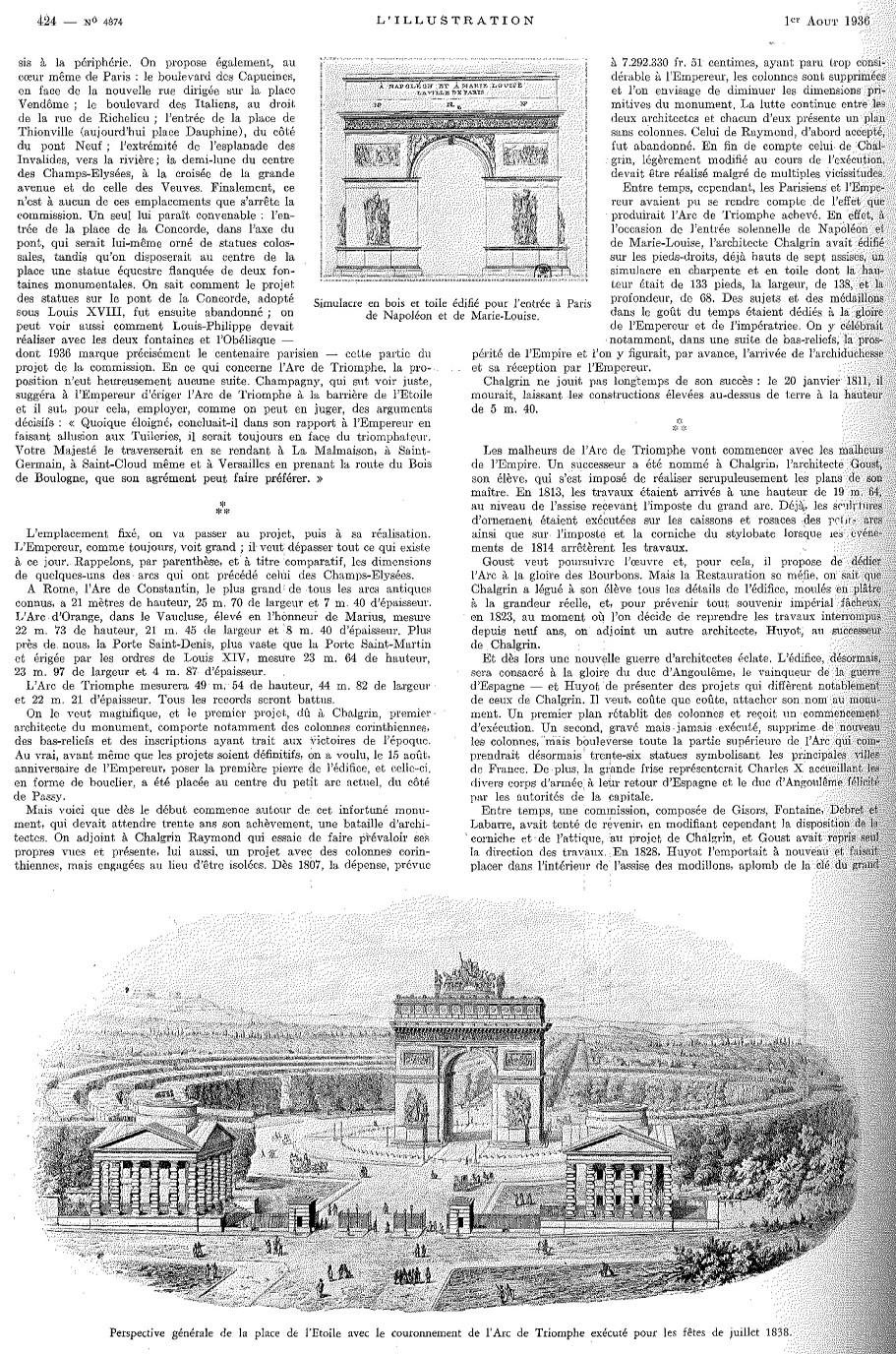 L'Illustration 4874 - 1 août 1936 pag. 424