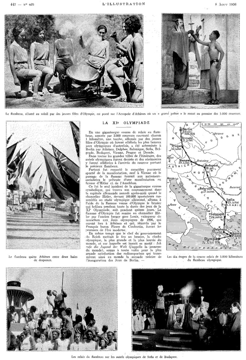 L'Illustration 4875 - 8 août 1936 pag. 442