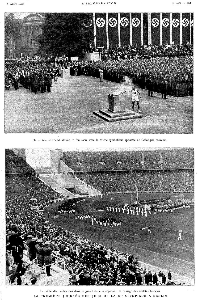 L'Illustration 4875 - 8 août 1936 pag. 443