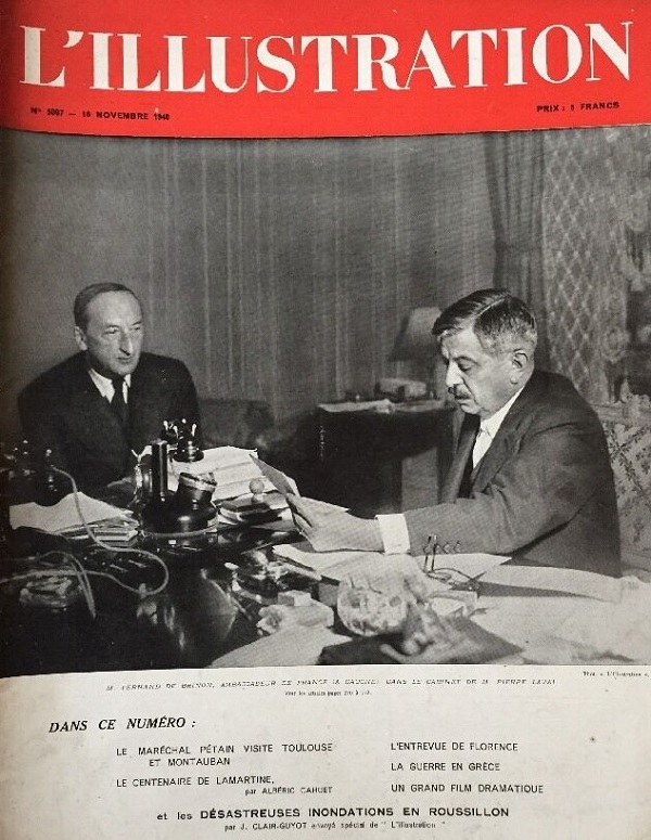 L'Illustration 16 novembre 1940. Portada